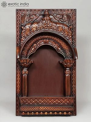 42" Designer Wooden Jharokha | Wall Hanging