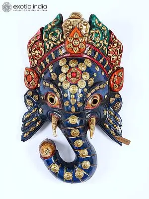 Lord Ganesha Wall Hanging Mask