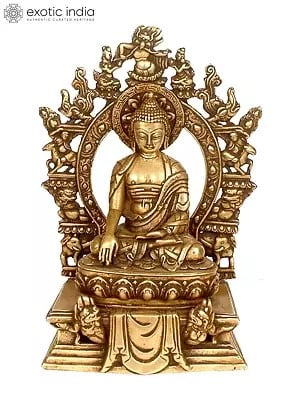 10" The Six Perfections of Buddha In Brass | Handmade | Made In India