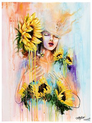 The Bloom | Painting by Alika Bhatt