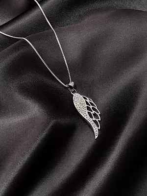Sterling Silver Angel Wing Pendant
