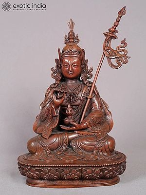 11" Guru Tshokey Dorje Copper Statue from Nepal