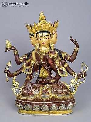 14" Dakini Namgyalma Copper Statue from Nepal