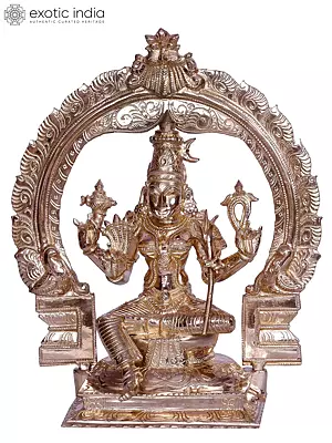 12" Goddess Rajarajeshwari with Arch