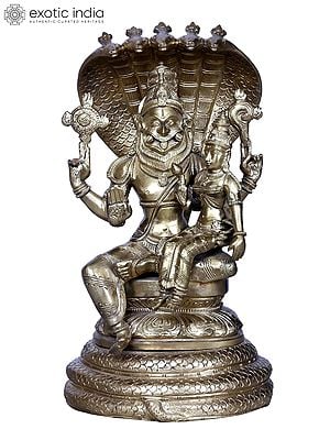 Lakshmi Narasimha With Sheshnag Throne| Brass