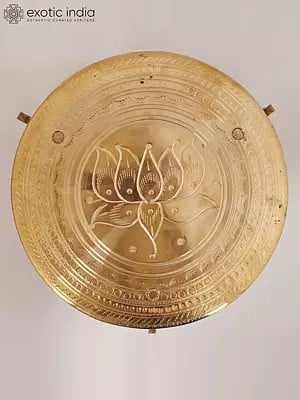 Lotus Nakashi Chowki | Brass