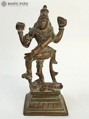7" Hindu God Shiva Tandava | Brass