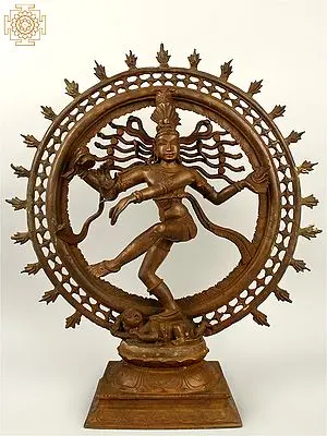 22" Lord shiva as Nataraja Panchaloha Bronze from Swamimalai | Madhuchista Vidhana (Lost-Wax)
