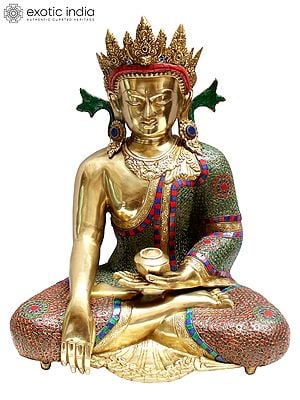 22' Crown Buddha in Bhumisparsha Mudra