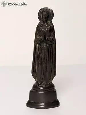 9" Brass Statue of Mother Mary