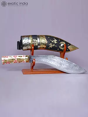 16" Machapuchare Coin Khukuri From Nepal