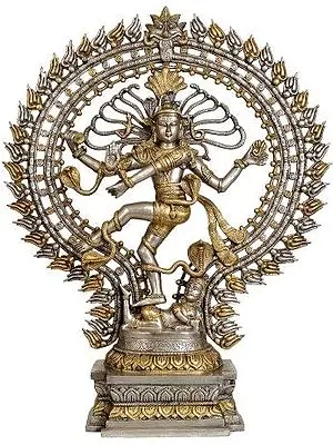 28" Nataraja In Brass | Handmade | Made In India