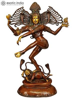 30" Large Size Nataraja Brass Sculpture | Statue of Dancing Shiva | Handmade | Made in India