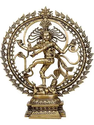 25" Nataraja In Brass | Handmade | Made In India