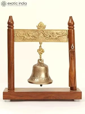 Tibetan Buddhist Monastery Bell with Clapper