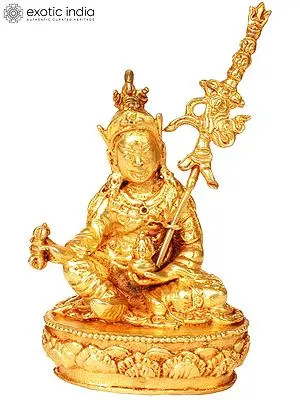 Guru Padmasambhava Small Statue from Nepal