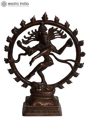 9" Nataraja Brass Statue | Handmade | Made in India