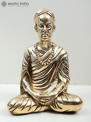Shri Kheta Ram Ji Maharaj Brass Statue
