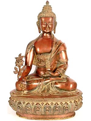 19" The Dharma of Healing In Brass | Handmade | Made In India