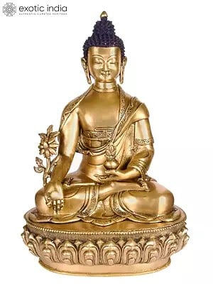 19" The Dharma of Healing In Brass | Handmade | Made In India