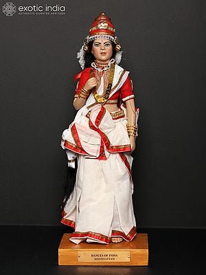 17" Koodiyattam - Indian Traditional Dance from Kerala | Traditional Handmade Doll