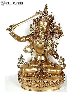 Large Size Manjushri - Bodhisattva of Transcendent Wisdom (Tibetan Buddhist Deity)