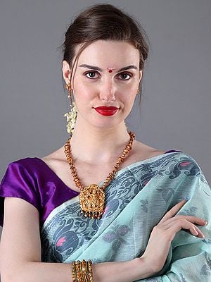 Hindu Jewelry with Lord Krishna Icon