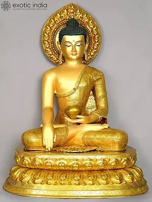 34" Large Superfine Shakyamuni Buddha from Nepal
