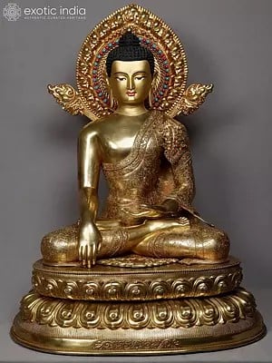 33" Superfine Large Shakyamuni Buddha From Nepal