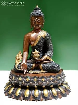 12" Medicine Buddha (Buddha Bhaisajyaguru) From Nepal