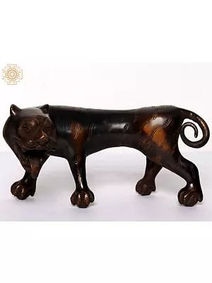 8" Bengal Tiger | Brass Statue
