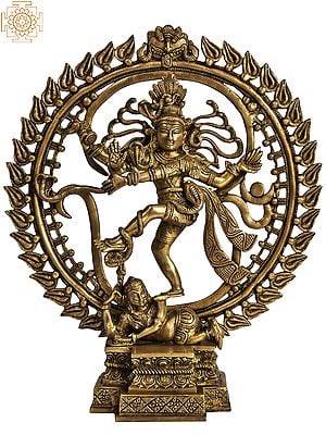 17" A Visual Representation of Shabda Brahman In Brass