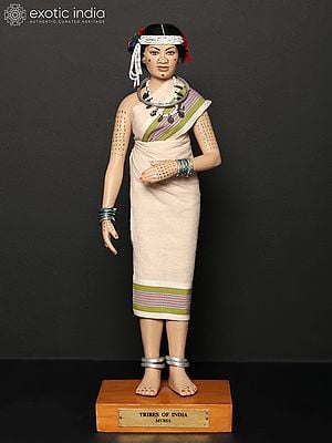 16" Muria Woman from Bastar - Tribes of India | Traditional Handmade Doll