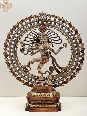 28" The Most Successful Representation of Bhagawan Shiva’s Power In Brass