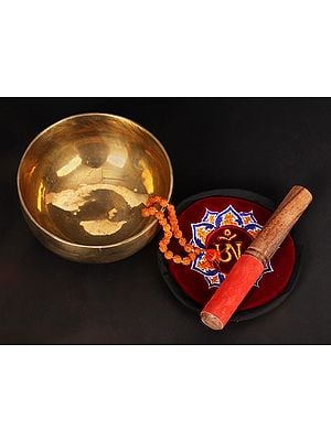 6" Small Tibetan Buddhist Singing Bowl