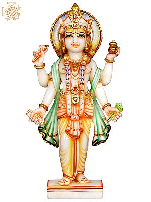 Dhanvantari - The Physician of the Gods (Holding the Vase of Immortality and Herbs )