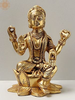 7" Brass Bala Tripur Sundari | Handcrafted In India