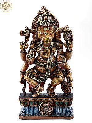 The Six Armed Dancing Ganesha
