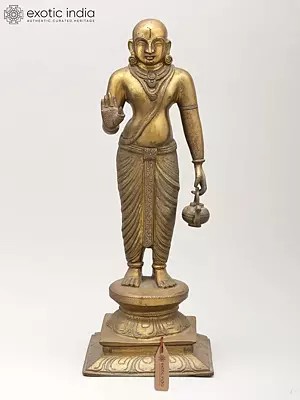 13" Sanyasi Statue in Bronze