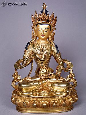 Vajrasattva | Tibetan Buddhist Deity | Copper With Gold Plated