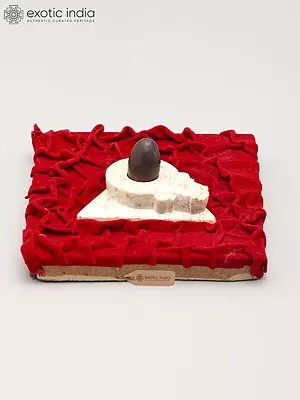 3" Small Triangle Shivalingam