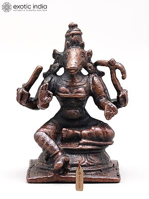1" Small Lord Varaha | Brass Statue