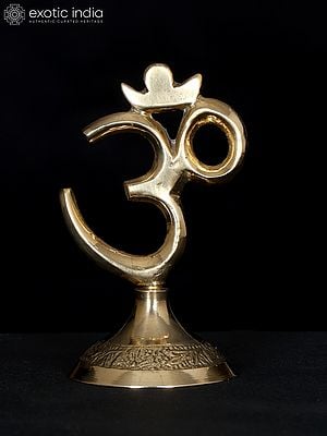 Brass Om (Aum) - Symbol of Hinduism | Multiple Sizes