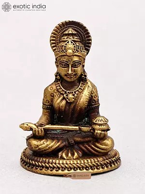 Goddess Annapurna Statue: Bestower of Food & Prosperity