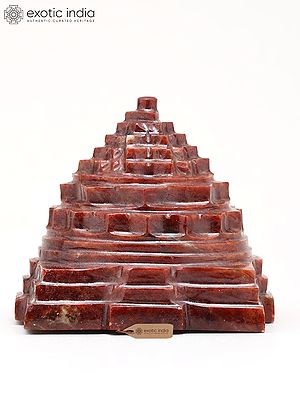 2" Small Shri Yantra Meru for Home, Office and Meditation | Gomed Gemstone