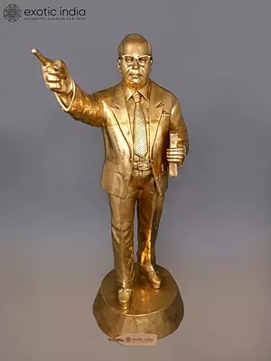 78" Huge Baba Saheb Dr. Bhimrao Ambedkar - The Father of The Indian Constitution | Brass Statue