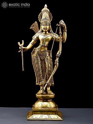 Standing Prabhu Shri Ram | Brass Statue