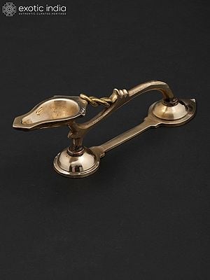 8" Handheld Arti Lamp in Brass