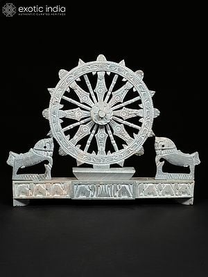 10" Konark Wheel | Stone Statue | Made In Orissa
