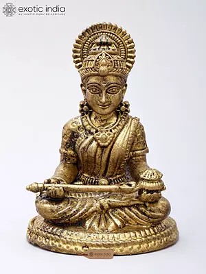 Small Sitting Annapurna Deity Sculpture